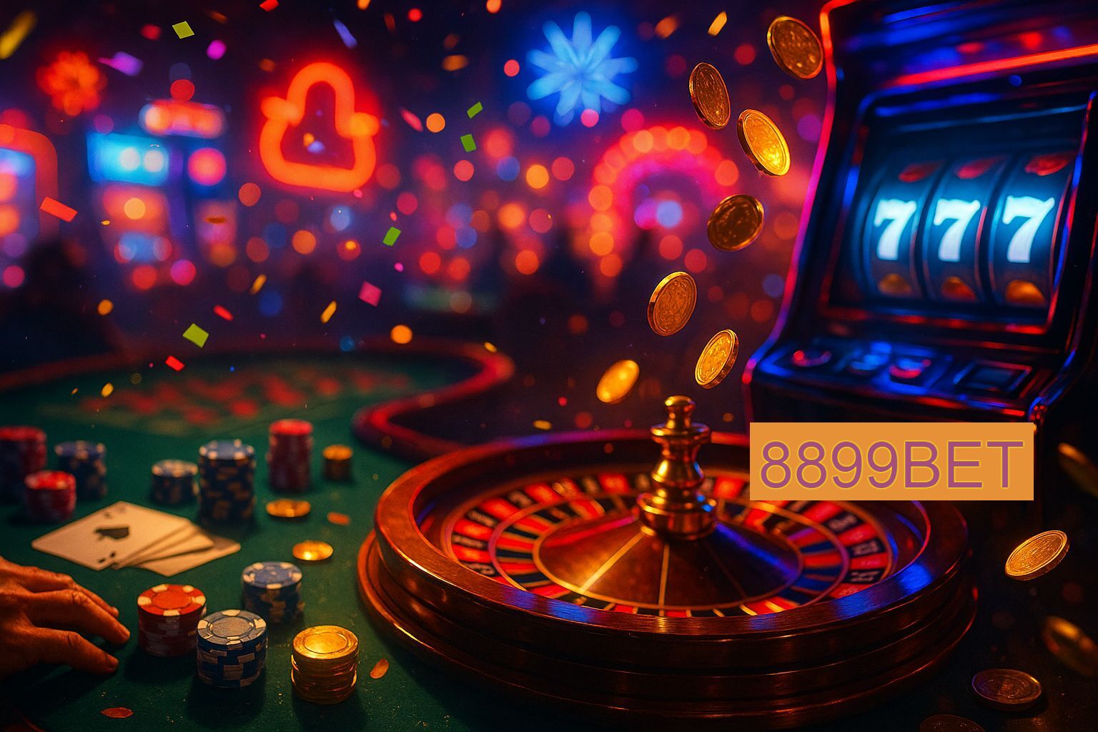 Jogos emocionantes no 8899BET